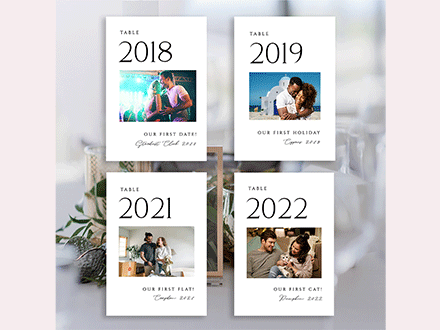 Table Plan - Framed - Bespoke